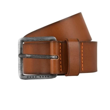 Image of Boss Jeeko Leather Belt - Brown