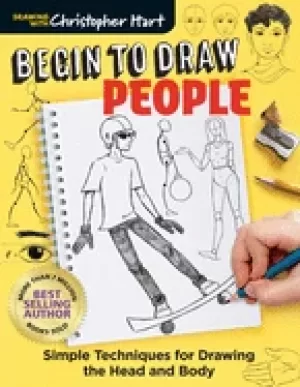 Image of begin to draw people simple techniques for drawing the head and body