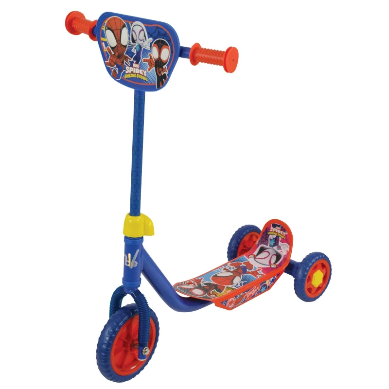 Image of Marvel Spidey & His Amazing Friends Deluxe Tri Scooter Multicoloured unisex One size