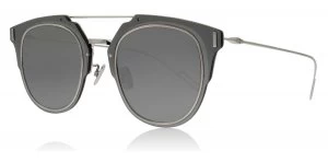 Image of Dior Homme Composit 1.0 Sunglasses Palladium 010 62mm