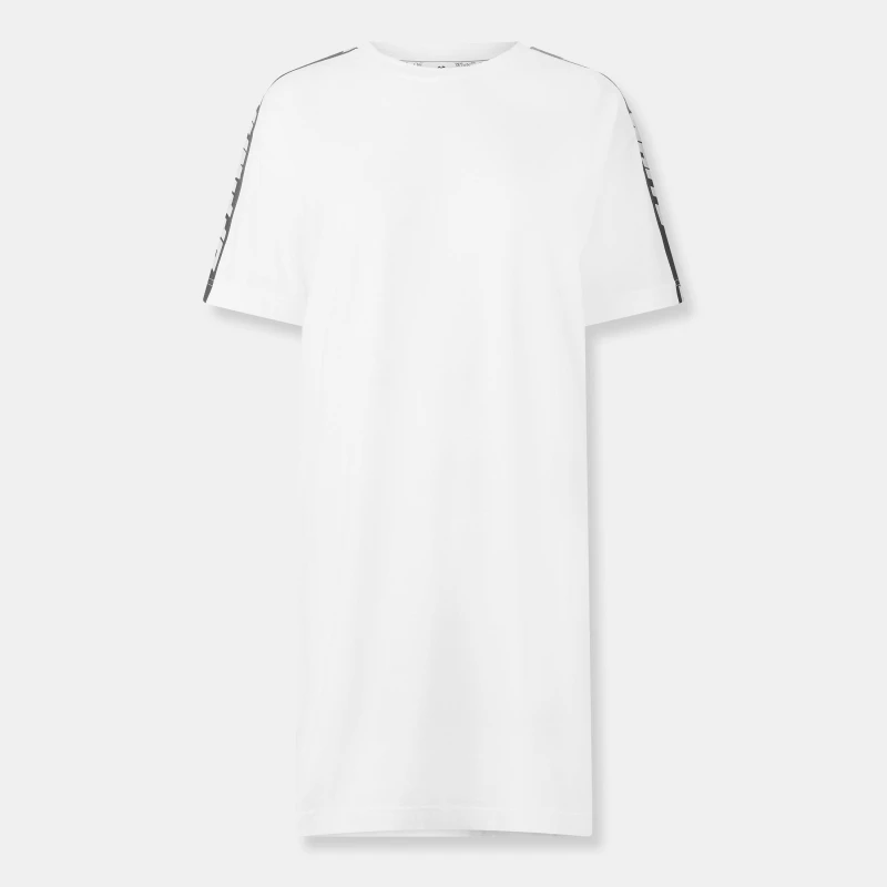 Image of Off White Womens Contemporary Long Maxi Dress White female 8 (XS)