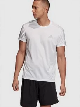 Image of Adidas Own The Run T-Shirt - White