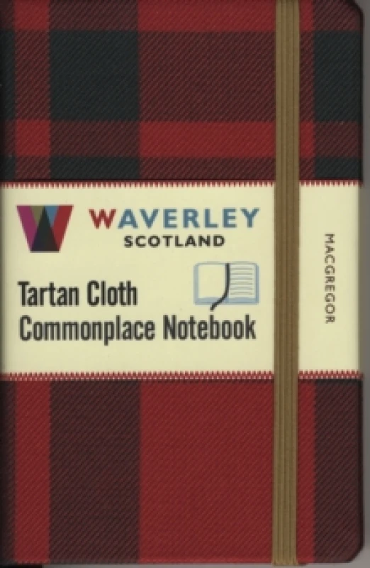 Image of Waverley (M): MacGregor Tartan Cloth Commonplace Notebook Hardback