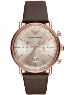 Image of Emporio Armani Aviator AR11106 Men Strap Watch
