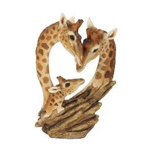 Image of Naturecraft Collection Resin Figurine - Giraffe Family