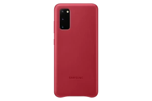 Image of Samsung Galaxy S20 Leather Cover (EF-VG980LREGEU)