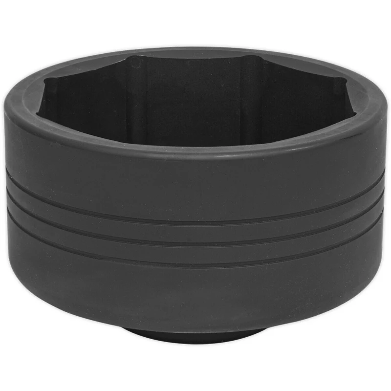 Image of Loops 95mm Commercial 6 Point Impact Socket Bit - 1" Square Drive - Drop Forged Steel Metallics