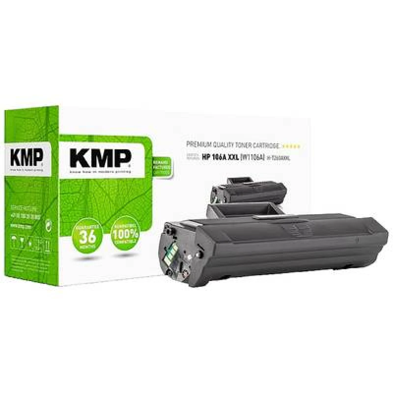 Image of KMP H-T260XL schwarz Toner ersetzt HP 106A XL W1106A