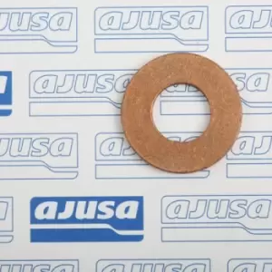 Image of AJUSA Oil Drain Plug Gasket 21008600 Oil Drain Plug Seal,Drain Plug Gasket OPEL,FORD,FIAT,GRANDLAND X (A18),Crossland X (P17)