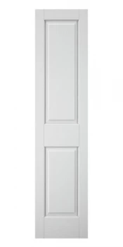 Image of Wickes Stirling Internal White Primed Grained 2 Panel Moulded Door - 1981 x 533mm