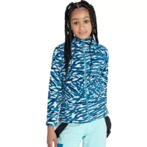 Image of Dare 2b Girls Gambol Hooded Full Zip Fleece Jacket 5-6 Years- Chest 24', (60cm)