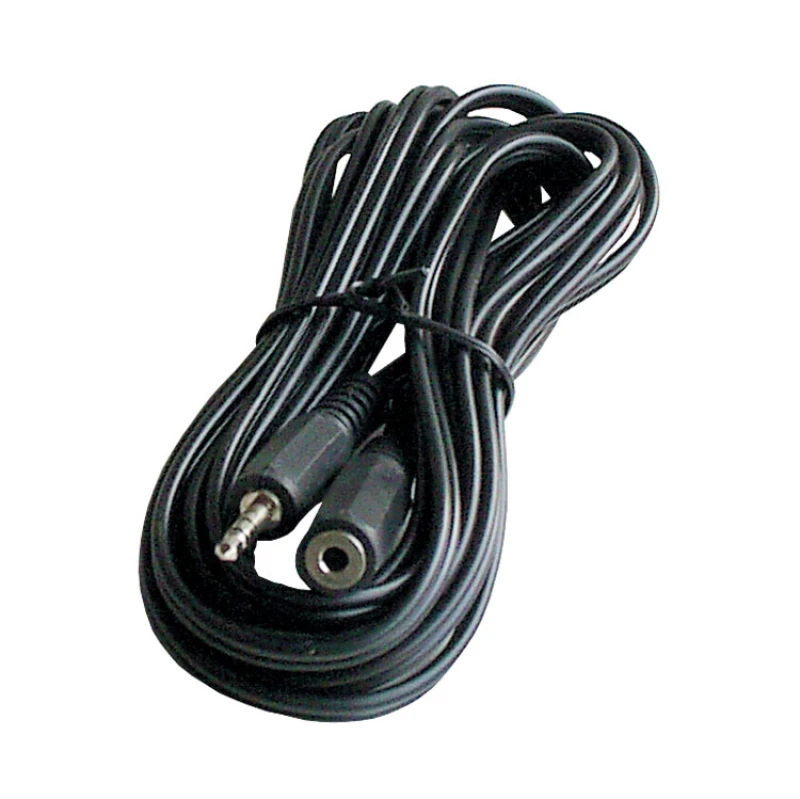Image of VALUE 3.5mm cable M/F. 3.0m. tin-plated. Black audio cable 3 m
