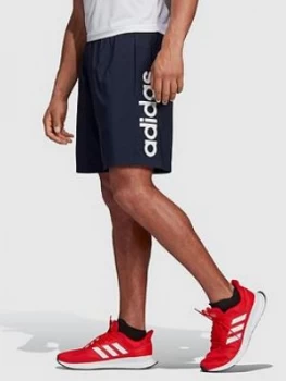 Image of Adidas Essential Linear Chelsea Short - Navy