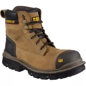 Image of Caterpillar Gravel 6" Mens Dark Beige Safety Boots (6 UK) (Beige) - Beige