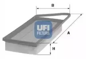 Image of 30.645.00 UFI Air Filter