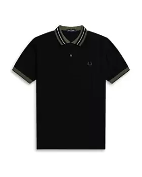 Image of Fred Perry Textured Collar Polo