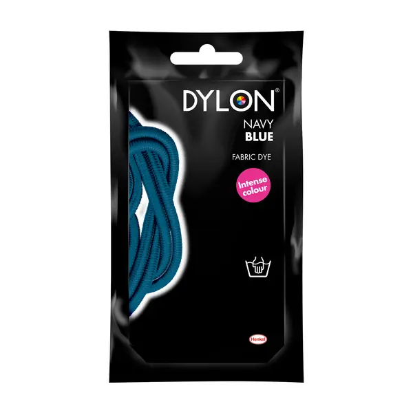 Image of Dylon Hand Use Fabric Dye Navy Blue