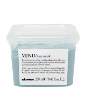 Image of Davines MINU Illuminating and Regenerating Mask for Coloured Hair