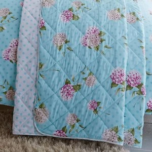 Image of Catherine Lansfield Embroidered Floral Bed Spread