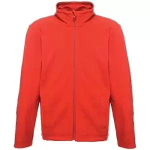 Image of Professional BRIGADE II Full-Zip Easy-Care Fleece boys's Childrens fleece jacket in Red / 4 years,5 / 6 years