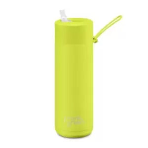 Image of FRANK GREEN Frank Green Ceramic Reusable Bottle 20oz / 595ml - Yellow