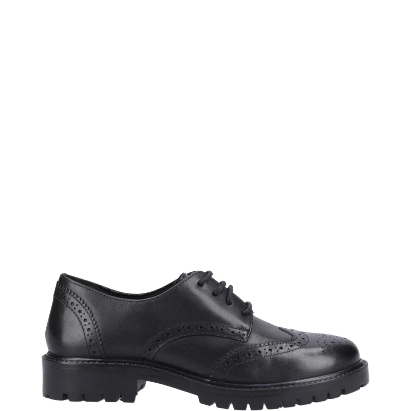 Image of Hush Puppies Athena Junior Shoe Black