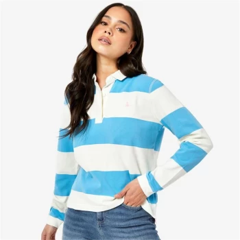 Image of Jack Wills Criggan Rugby Shirt - Blue