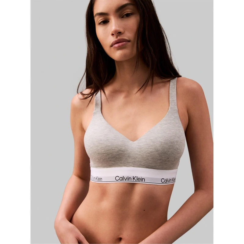 Image of Calvin Klein BRALETTE - Grey Grey 14