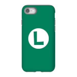 Image of Nintendo Super Mario Luigi Logo Phone Case - iPhone 8 - Tough Case - Gloss