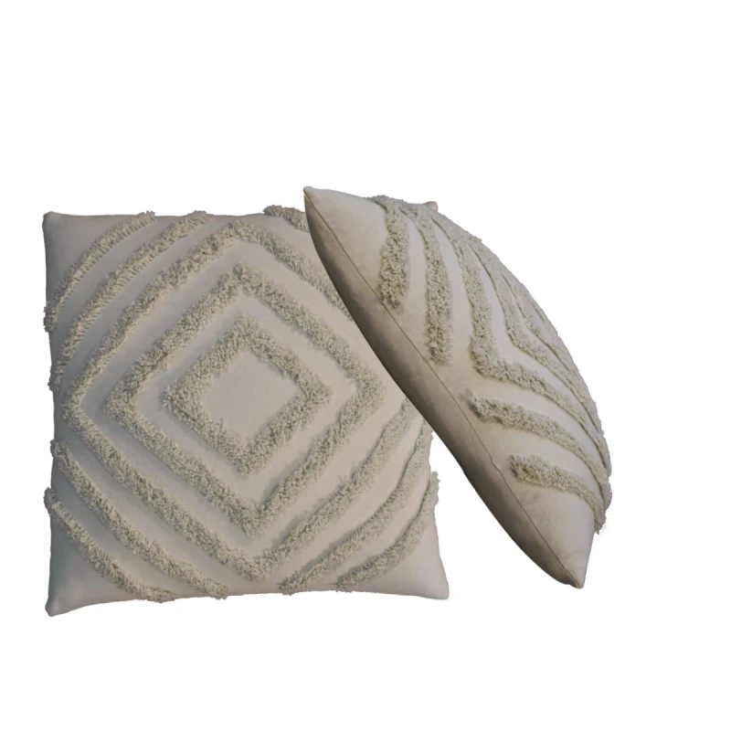 Image of Artisan Furniture Artisan Furniture Tacy Sage Green Cushion Set of 2