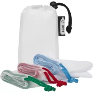 Image of Bullet Mesh Pouch (Pack of 3) (One Size) (White)