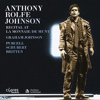 Image of Purcell / Schubert / Britten - Anthony Rolfe Johnson: Recital at La Monnaie CD