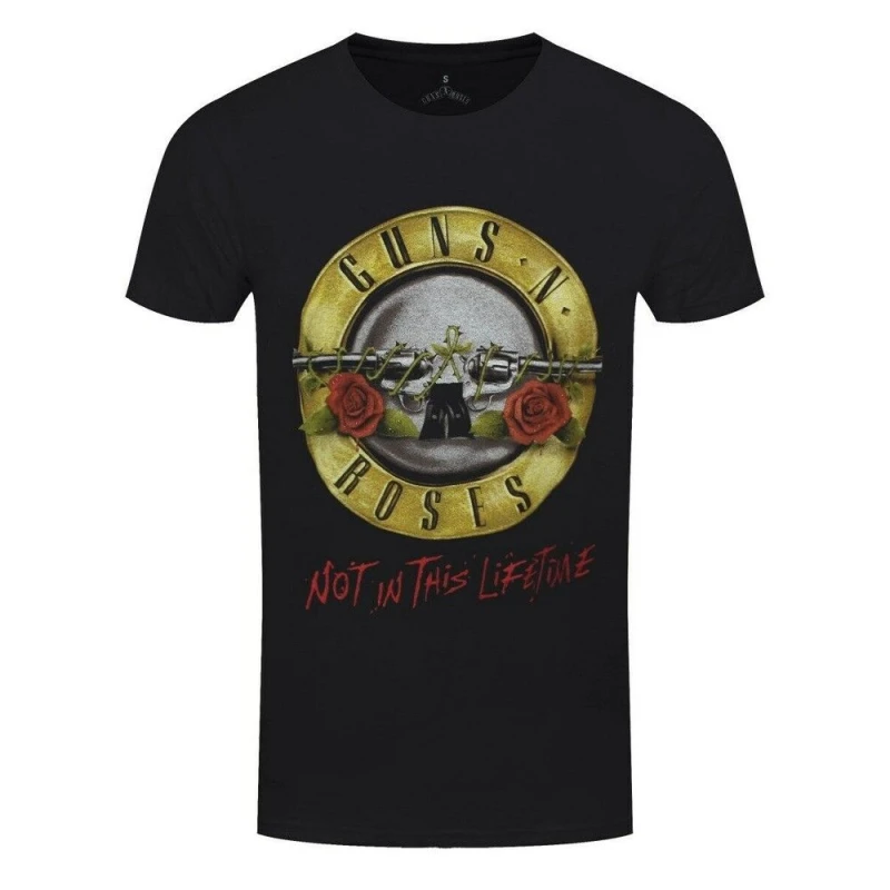 Image of Guns N' Roses Guns N Roses Men Not in this Lifetime Tour T-Shirt in Black Size: Medium Black M Male 5063238507517