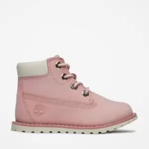Image of Timberland Pokey Pine 6" Boot For Toddler In Light Pink Pink Kids, Size 6