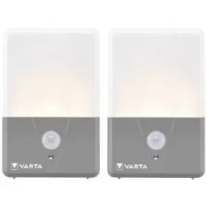 Image of Varta 16634101402 Motion Sensor Outdoor Light Twin LED (monochrome) Camping light 40 lm battery-powered 60g Grey
