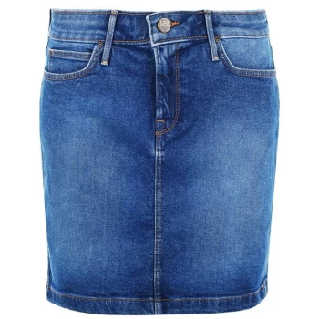 Image of Lee Jeans Mini Skirt - Blue
