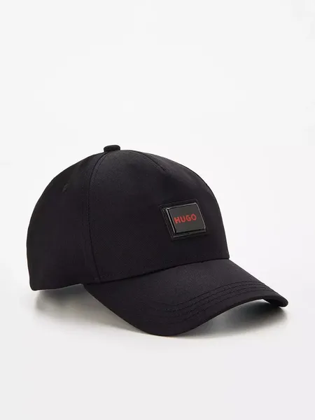 Image of HUGO Jude Box Baseball Cap Black One Size