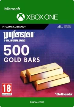 Image of Wolfenstein Youngblood 500 Gold Bars Xbox One