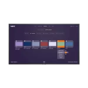 Image of NEC MultiSync M551-MPi4 139.7cm (55") LCD 500 cd/m 4K Ultra HD Black Built-in processor 24/7