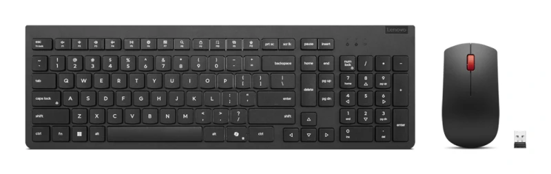 Image of Lenovo 4X31R64453 keyboard Mouse included Office RF Wireless US Englis