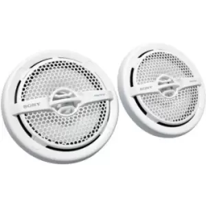 Image of Sony XSMP1611.U 2-way coaxial flush mount speaker kit 140 W Content: 1 Pair