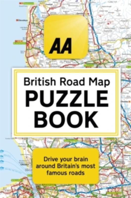 Image of The AA British Road Map Puzzle Book : These highly-addictive brain games will make you a mapping mastermind Paperback / softback