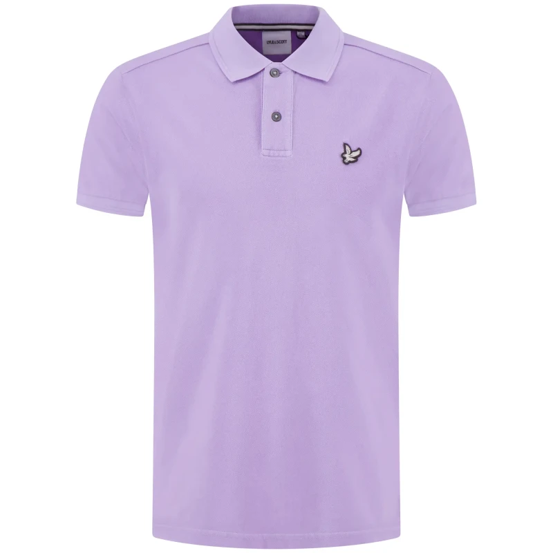 Image of Lyle & Scott Polo Lyle & Scott Natural Dye Rose Male M