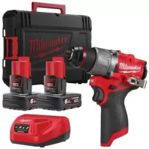 Image of GEN3 M12FPD2-602X fuel Sub Compact Combi Drill 12V 2x 6.0Ah 4933479871 - Milwaukee