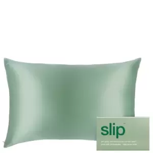 Image of Slip Pure Silk Queen Pillowcase - Pistachio