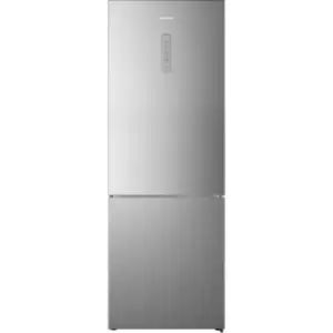 Image of Hisense 495 Litre Freestanding Fridge Freezer - Stainless Steel