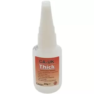 Image of CA-UK CA021 Thick Cyanoacrylate Superglue, High Viscosity, 20g