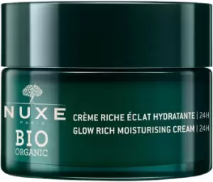 Image of Nuxe Organic Glow Rich Moisturising Cream 24H 50ml