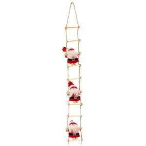 Image of Sass & Belle Climbing Santa Ladder Decoration