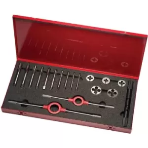 Image of L120 HS-30UNC 20-PC HSS Straight Flute Tap & Die Set